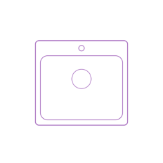 Fixtures Kitchen Sinks Ikea Langudden Kitchen Sink Simple Line Art Svg, Free Vectors File